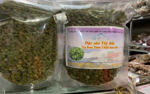 Nụ hoa tam thất bao tử- Đặc sản của núi rừng Tây Bắc riêng có ở Nam Việt